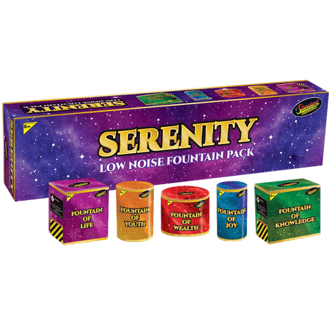 Serenity Fountain Selection Pack Low Noise