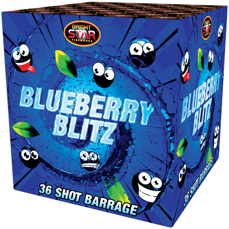 Blueberry Blitz 36 shots Barrage