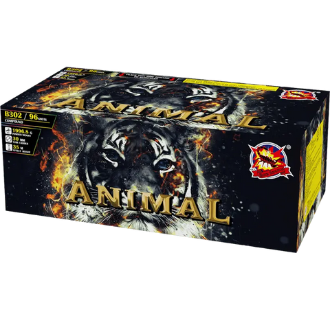 Animal 96 Shots Premium Barrage Cake