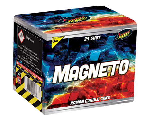 Magneto 24 Shots Roman Candle Cake