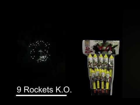 K.O Grand 9 Pack of Rockets