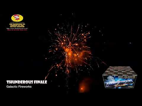 Thunderous Finale 100 Shot Barrage Cake