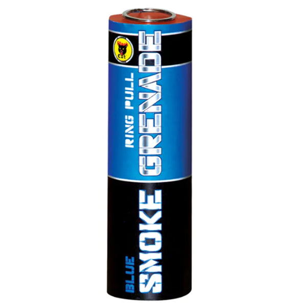 Ring Pull Smoke Grenade - Blue