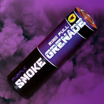 Ring Pull Smoke Grenade - Purple