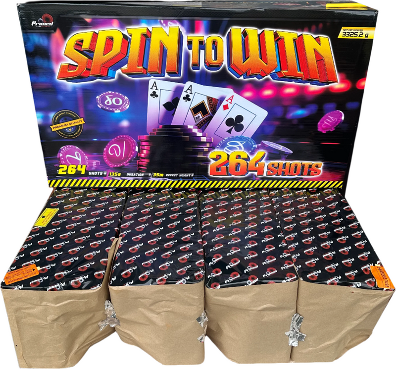 Spin To Win 254 Shot Compound Cake