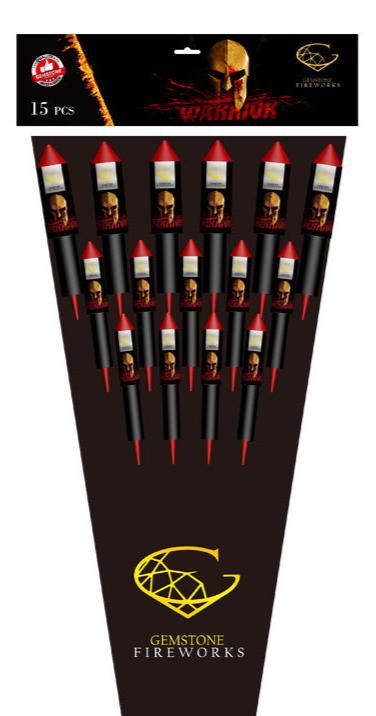 Warrior (15 Pack) Rockets