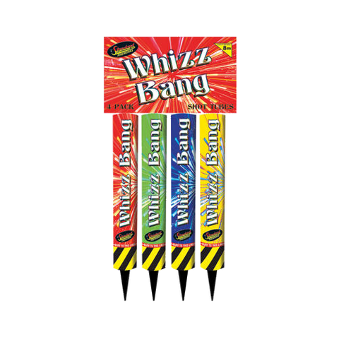 WHIZZ BANG Shot Tubes (4 Pack) Roman Candles