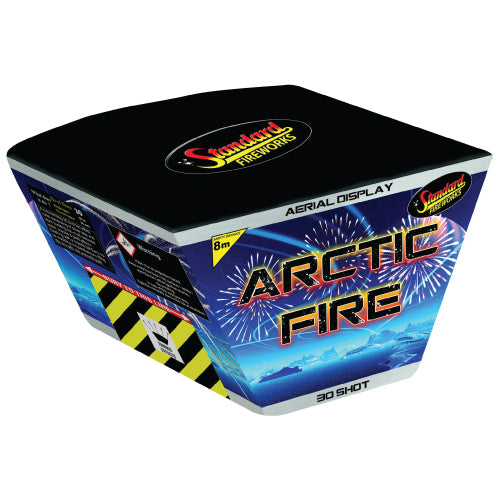 ARCTIC FIRE 30 Shot Roman Candle Cake