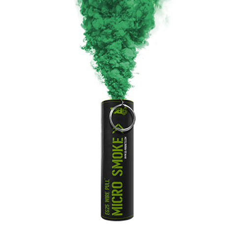 EG25 Wire Pull Micro Smoke Grenade - Green