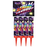 AERIAL BANSHEE (4 PACK) Roman Candles