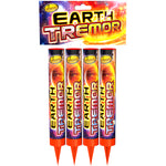 Earth Tremor Roman Candles - 4 Pieces