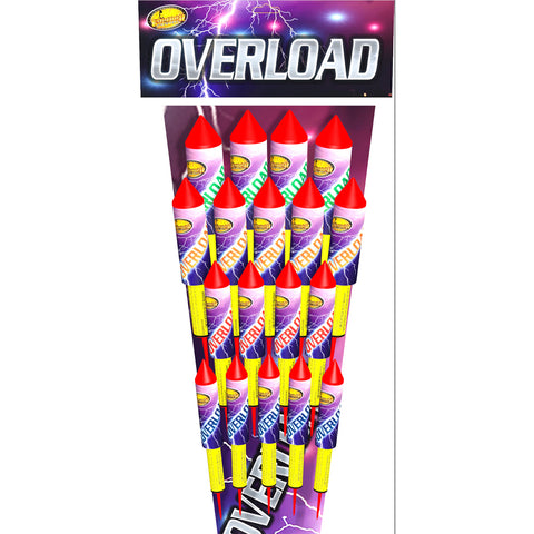 Overload Rockets - 18pc