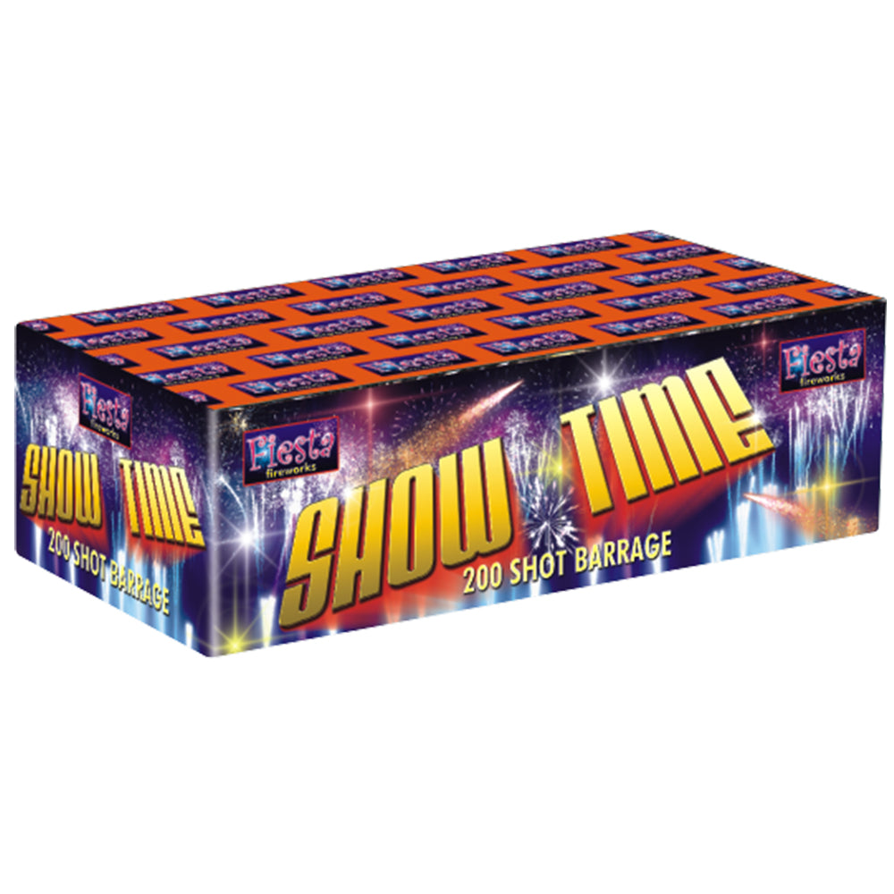 SHOW TIME 200 Shot Barrage -- – London Fireworks Shop