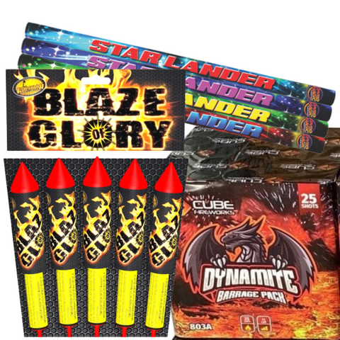 SPECIAL 2022 DEAL FIREWORKS BUNDLE #6 (3 Items)